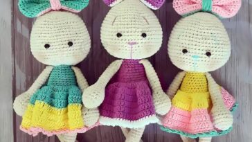 Crochet Bunny Amigurumi Free Pattern