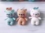 Tiny teddy bear crochet pattern