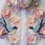 Beautiful Crochet Bird Scarf
