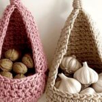 Crochet Hanging Storage Basket Pattern