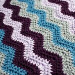 Wavy Chevron Baby Blanket Pattern