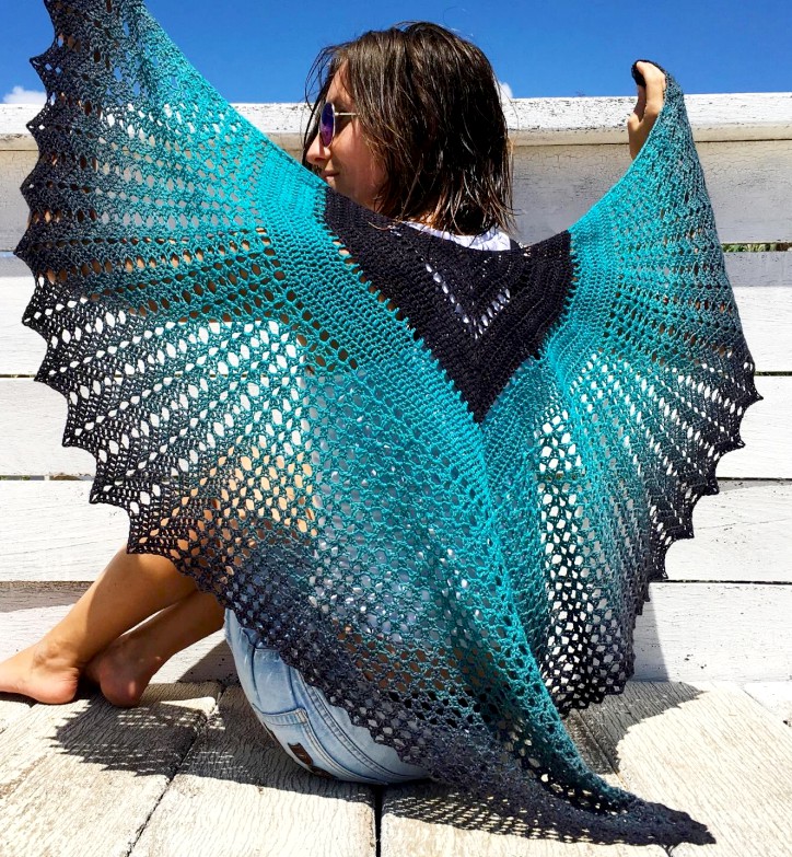 Ultimate Sacrifice Shawl Pattern