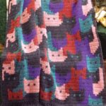 Cats Afghan Crochet Free Pattern