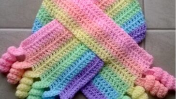 Curly Shirley Scarf – Free Crochet Pattern